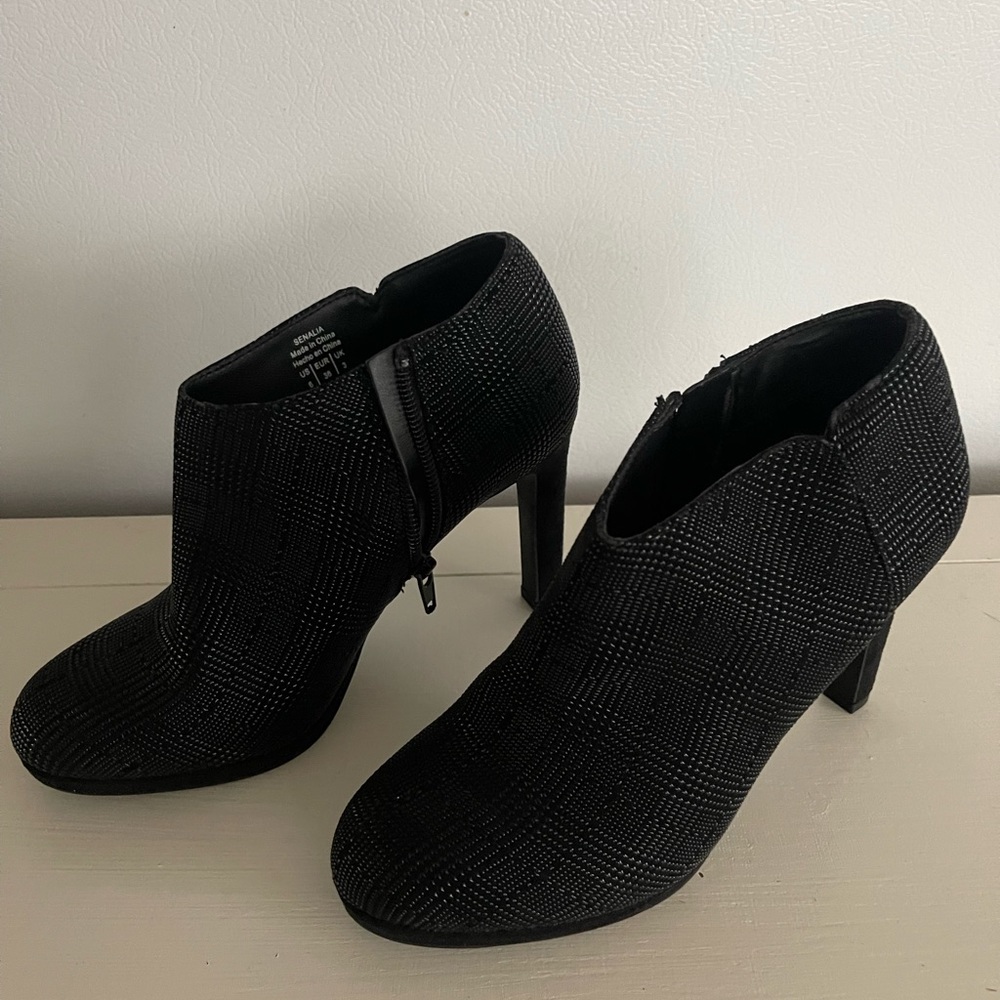 Black Heeled Booties